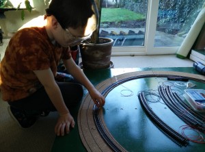 Positioning the track