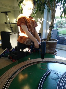 Drilling the holes