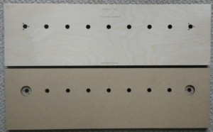 Laser-cut Ply and MDF Endplates for Modular Model Railway